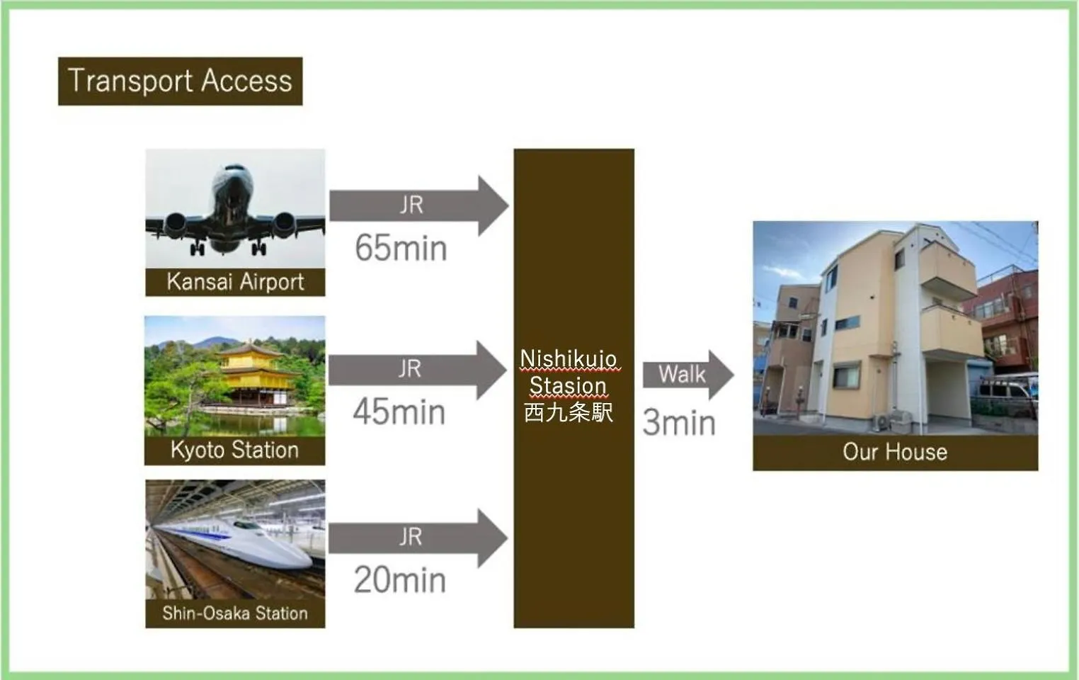 Liaison House Universal Gateway 大阪市 別荘